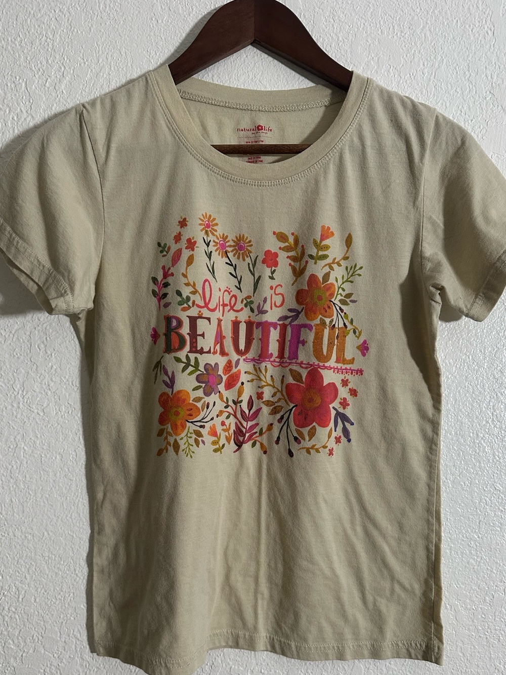 Natural Life Tee Shirt Size S